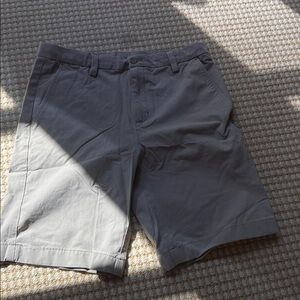 Gray Tan Casual Shorts